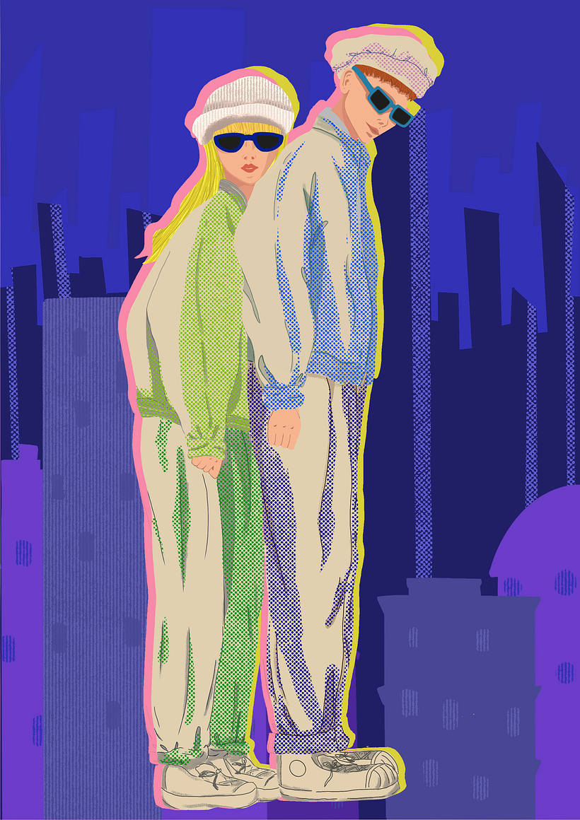 My project in Stylish Character Illustration in Procreate course 1