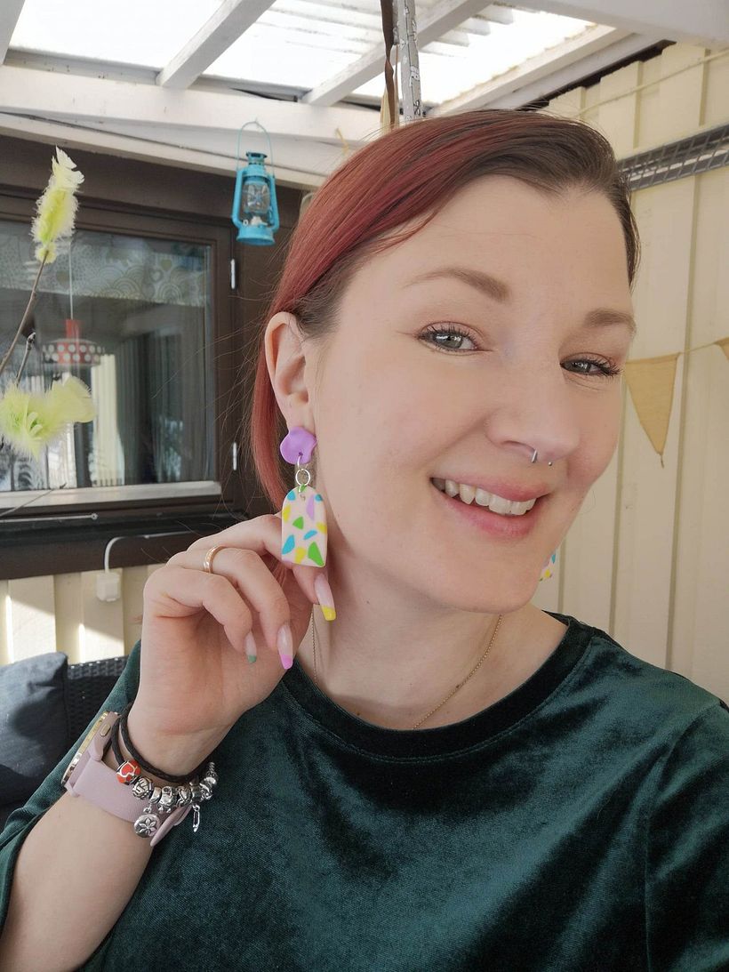 My project for course: Polymer Clay Jewelry Design for Beginners 8