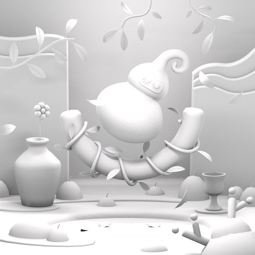 My project for course: 3D Modeling: Create Colorful and Joyful Objects 7