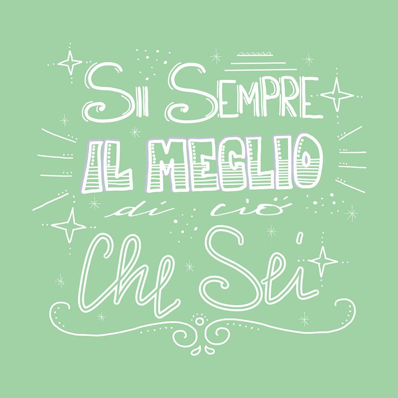 Il mio progetto del corso: Calligrafia e lettering di base con Procreate 1
