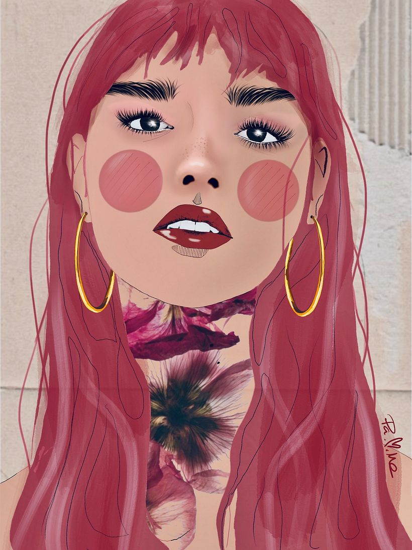 Mi proyecto del curso: Retrato ilustrado con Procreate 3