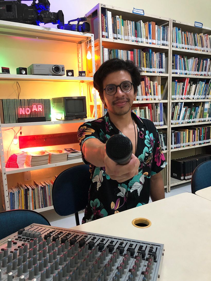 Professor de Rádio. Criação do Podcast - Podcomunicar. Escola de Comunicação Papa Francisco. 