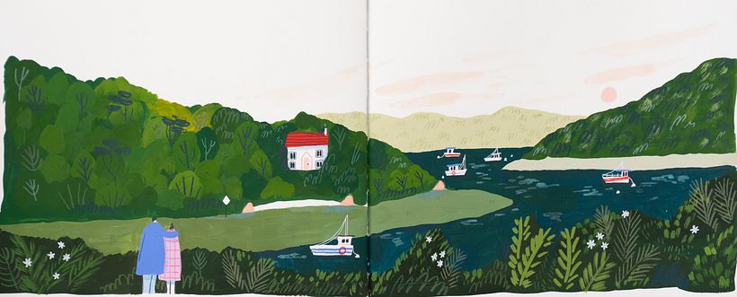 My project for course: Travel Sketchbook Illustration with Gouache 7