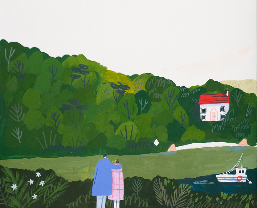 My project for course: Travel Sketchbook Illustration with Gouache 5