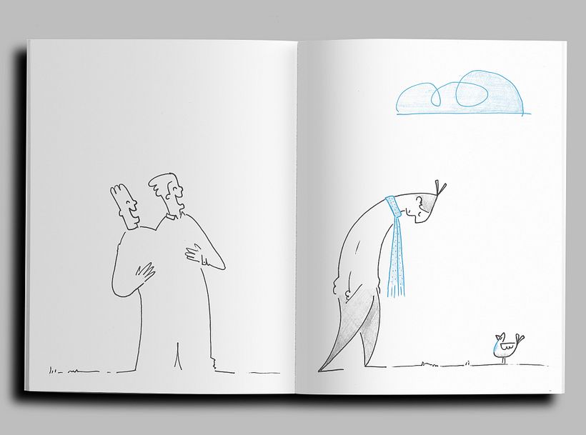 Colbri - El hombre-pájaro - Traditionele illustratie