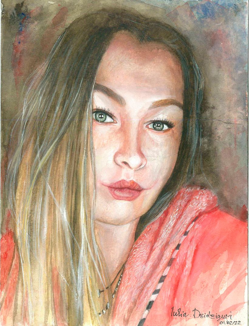 Watercolor portraits 2