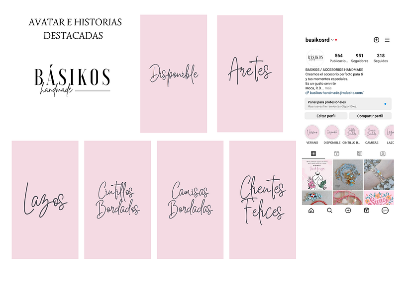 Mi proyecto del curso: Diseño de feed de Instagram con Canva - Projektowanie graficzne