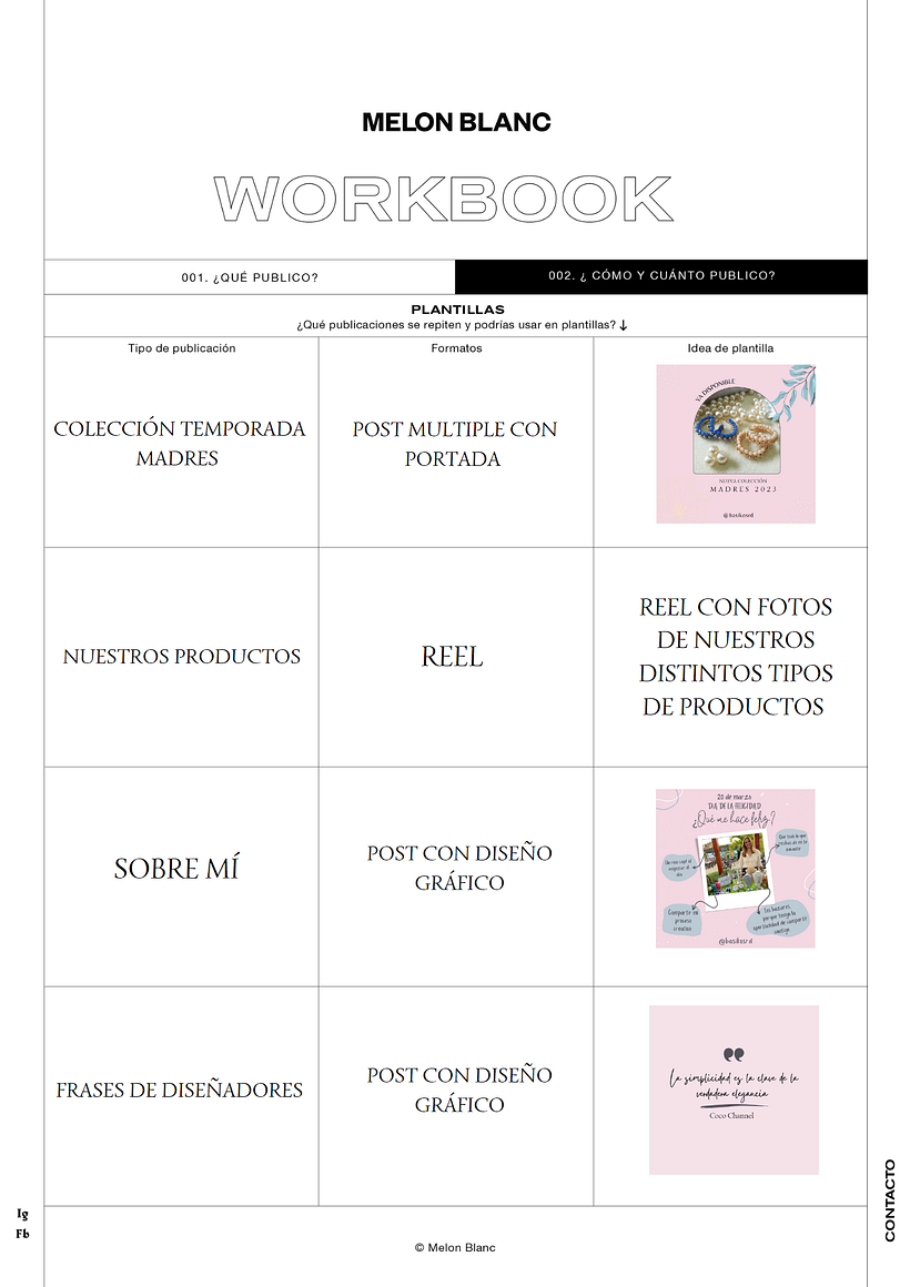 Mi proyecto del curso: Diseño de feed de Instagram con Canva - Projektowanie graficzne