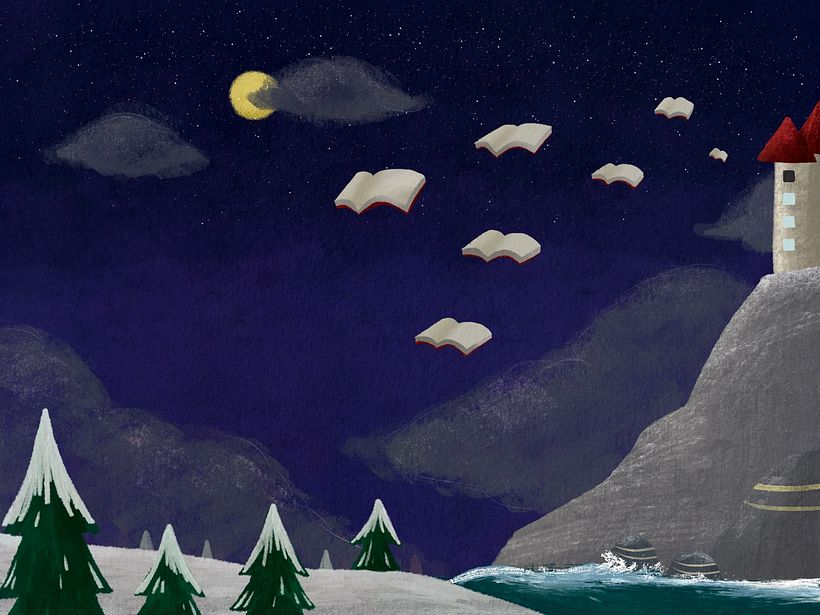 My project for course: Children’s Illustration with Procreate: Paint Magical Scenes 4