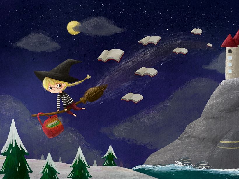My project for course: Children’s Illustration with Procreate: Paint Magical Scenes 5