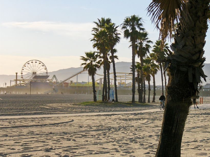 Research trip – LA – Santa Monica Beach