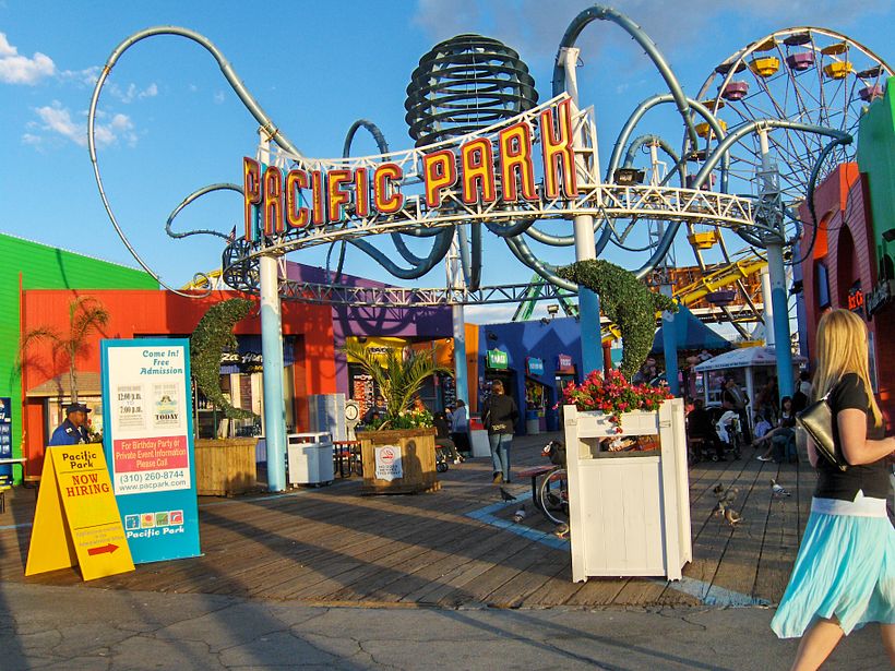 Research trip – LA – Santa Monica Beach