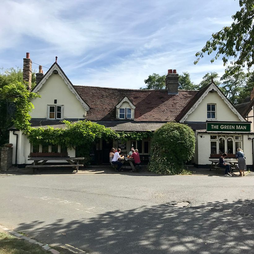 Research pic – The Green Man pub, Grantchester, UK
