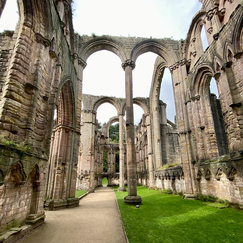 Research trip – Fountains Abbey, North Yorkshire, UK
