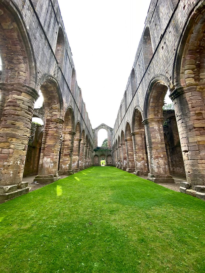 Research trip – Fountains Abbey, North Yorkshire, UK