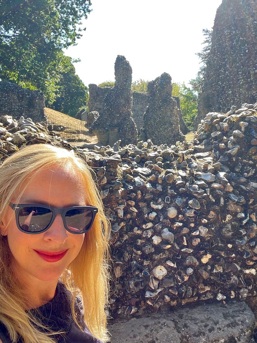 Research pic – Cathedral ruins at Bury St Edmunds, UK