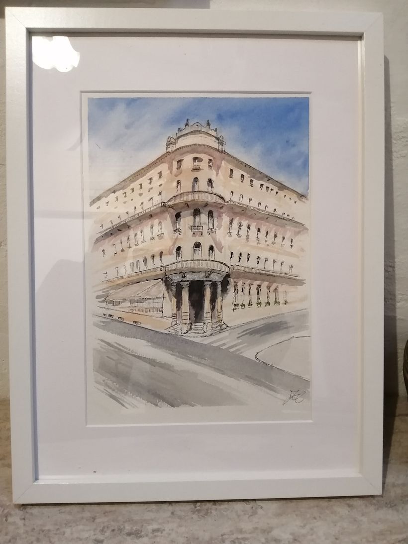 E finalmente incorniciato