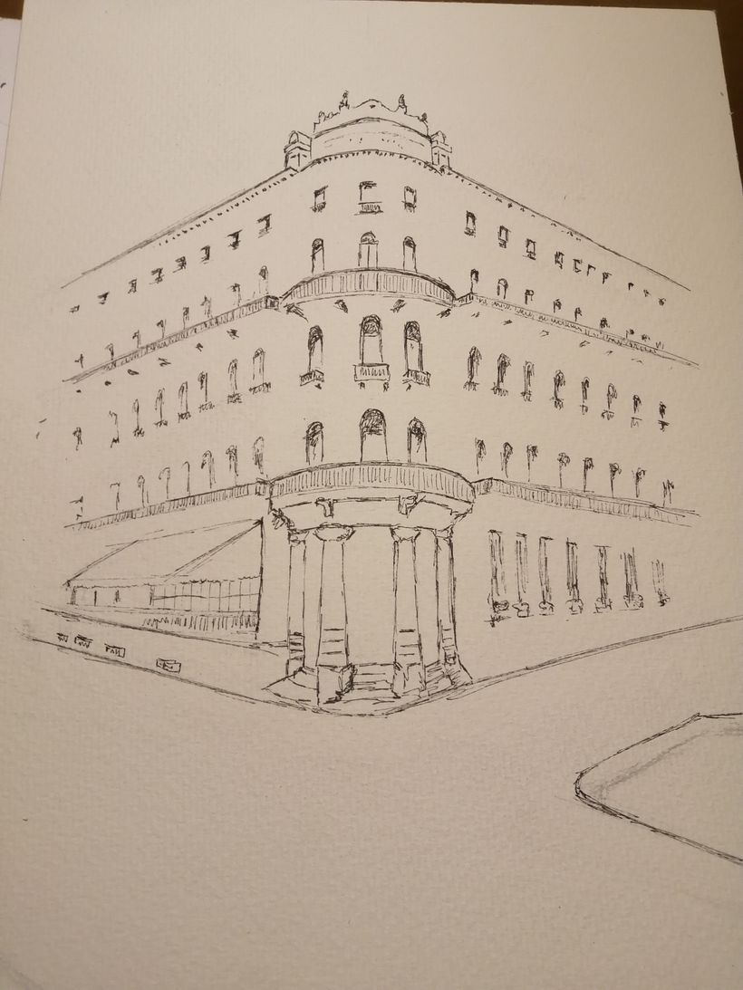 Disegno preparatorio