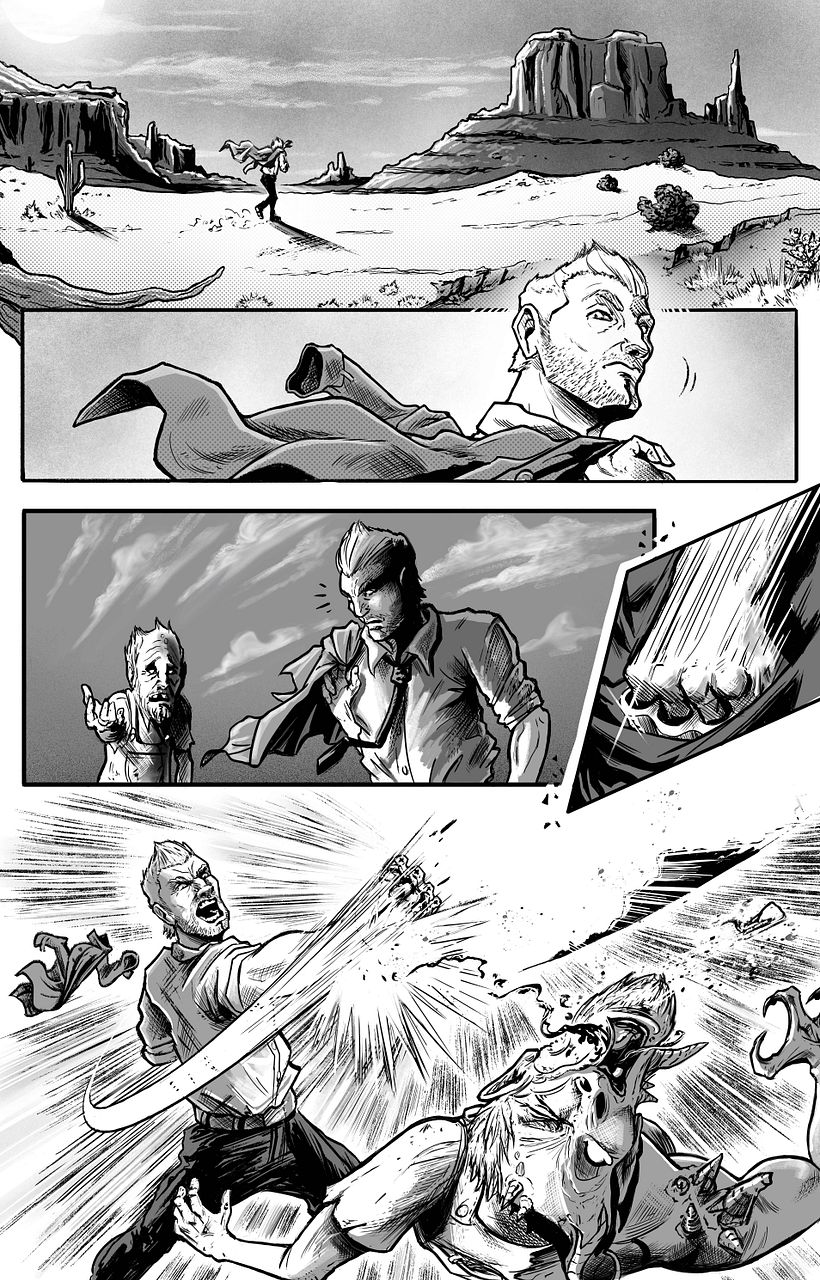 My project for course: Pencil Drawing for Superhero Comics 1