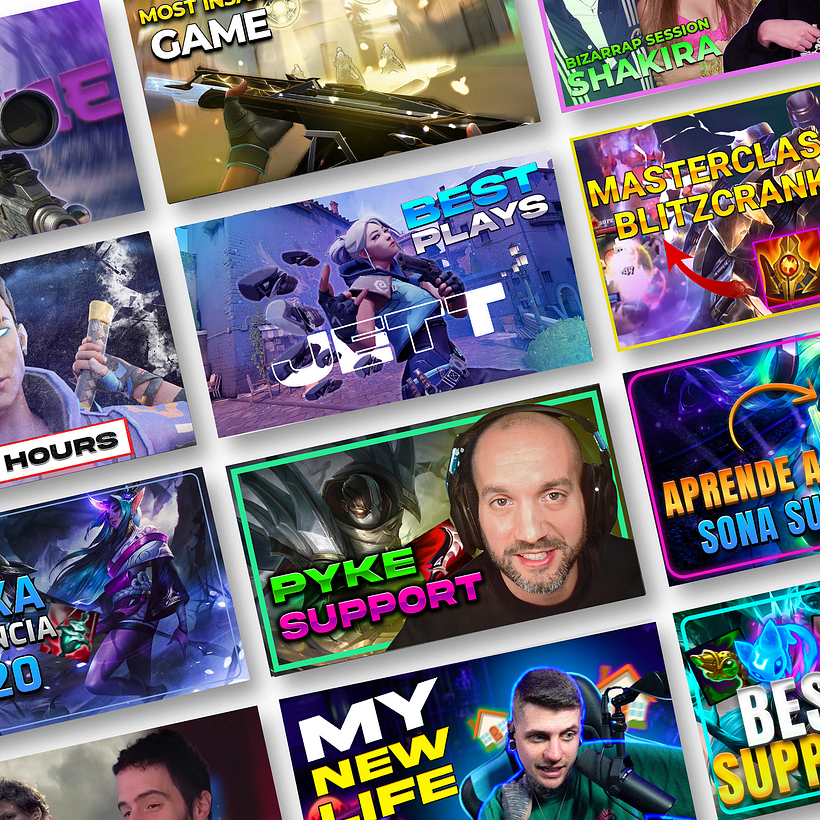 THUMBNAILS YOUTUBE
