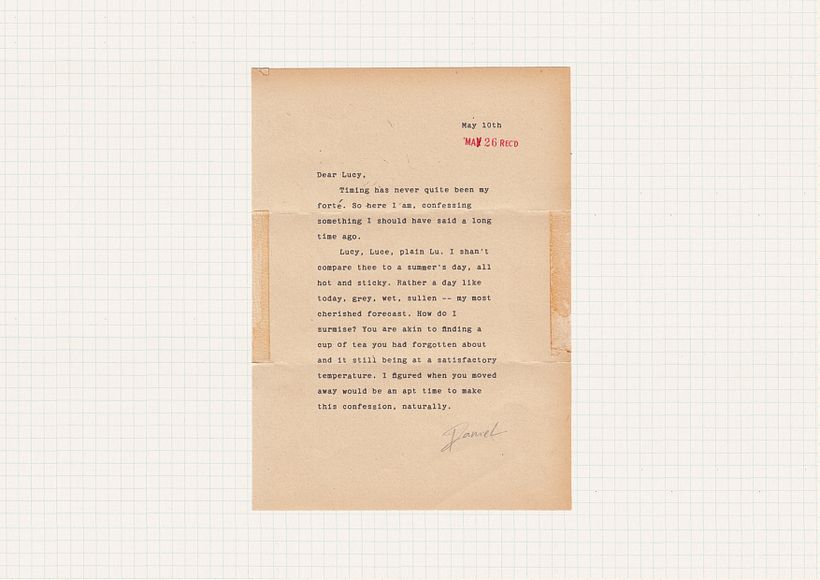 Fake love letters: a selection of real emails turned into vintage paper props 6
