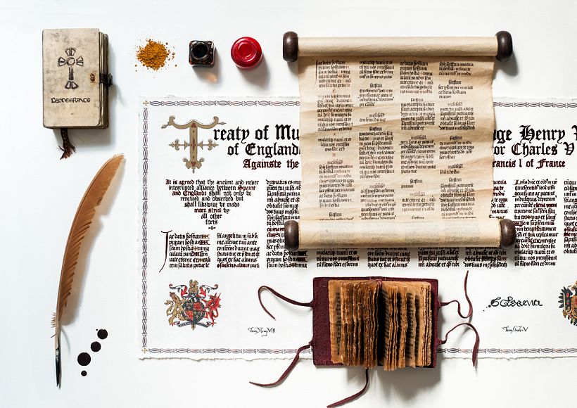 Movie props design: a selection of paper props I've made from films and shows over the years 7