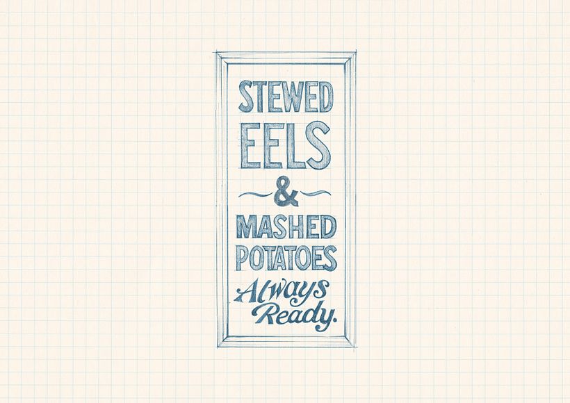 Sign design: drawing background signage for use in movie sets  12