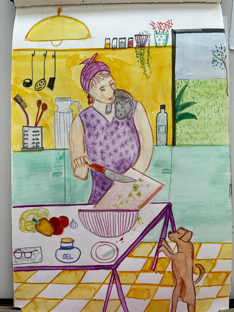 Mon projet du cours : Création de personnages à partir de dessins d’observation 2
