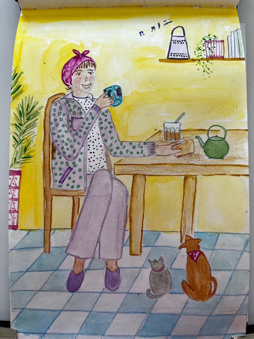 Mon projet du cours : Création de personnages à partir de dessins d’observation 8
