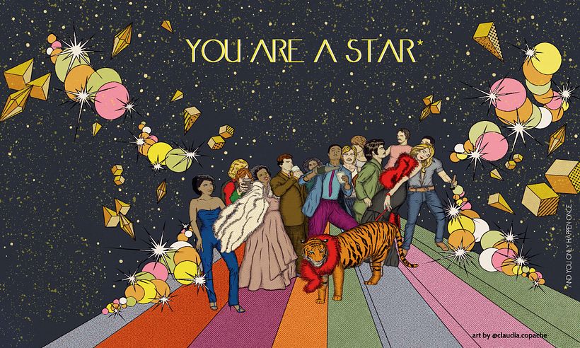Meu projeto do curso: Rótulo cerveja artesanal You're a Star 3
