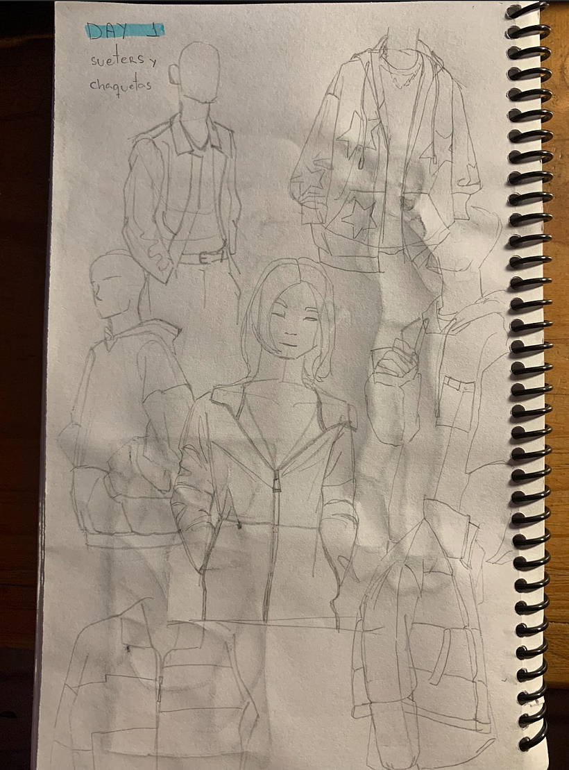 Algunos dibujos del curso: De principiante a superdibujante 4
