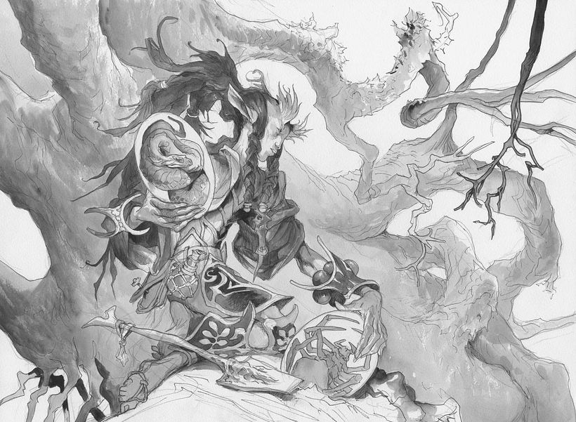 Sketching dynamic illustrations 11
