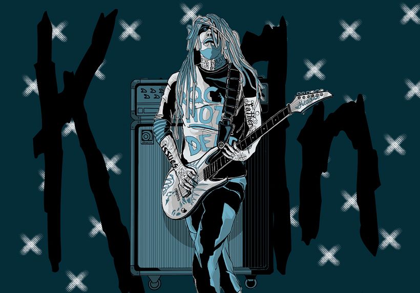 Mi proyecto del curso:  Ilustración a todo volumen con Procreate / Head Korn 1