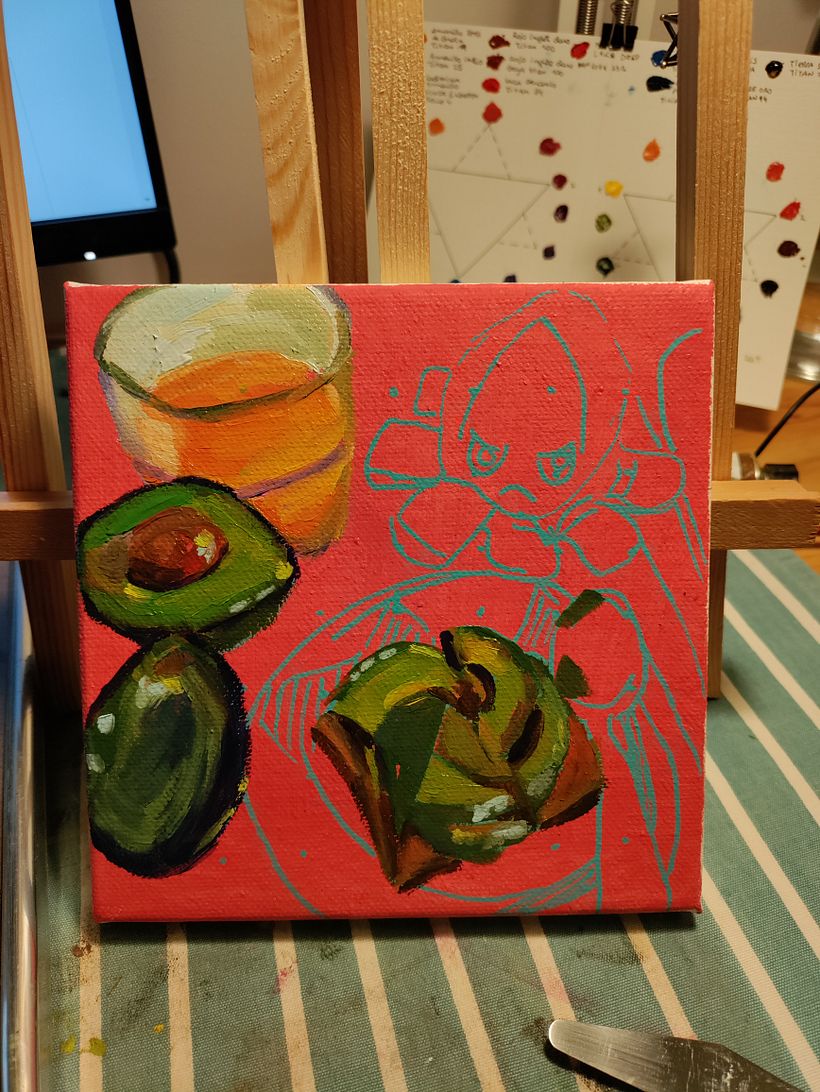 Mi proyecto del curso: Técnicas de pintura contemporánea al óleo 4