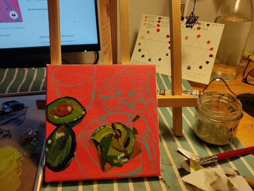 Mi proyecto del curso: Técnicas de pintura contemporánea al óleo 5