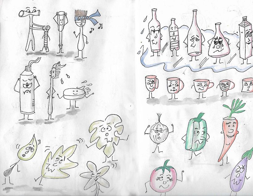 Mi proyecto del curso: El arte del sketching: transforma tus bocetos en arte 3