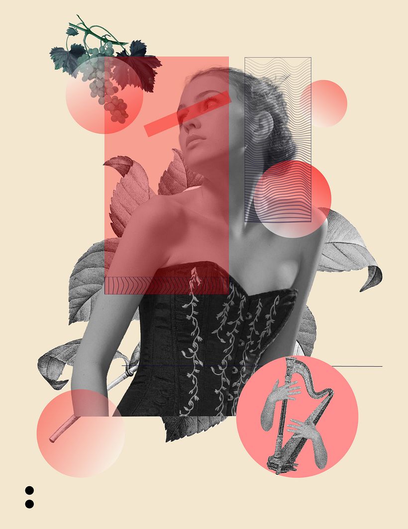 My project for course: Digital Collage for Editorials 2