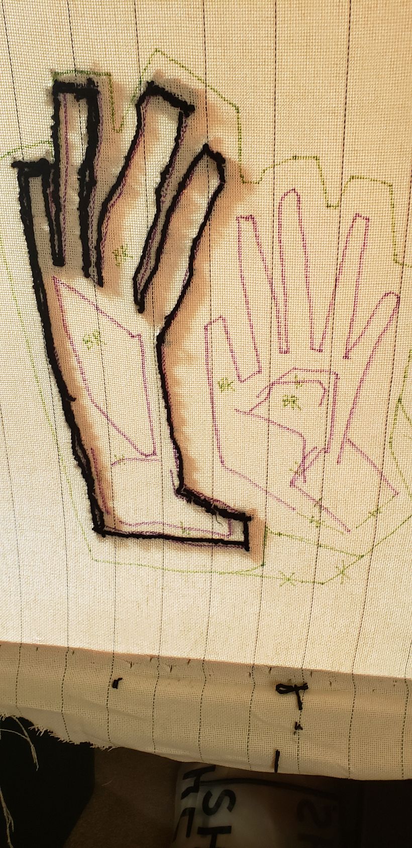 My frame tack strips were bent/sparse when I received it so I will need to replace them before my next project.