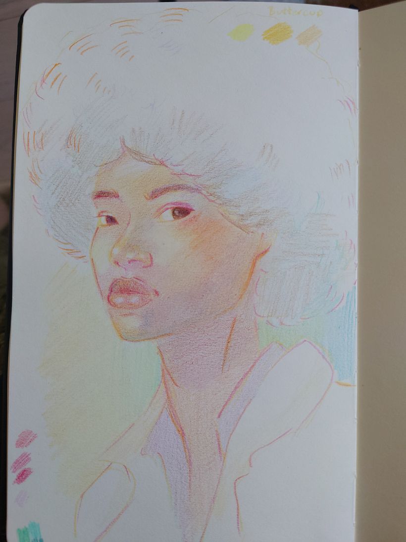 My project for course: Vibrant Portrait Drawing with Colored Pencils 1