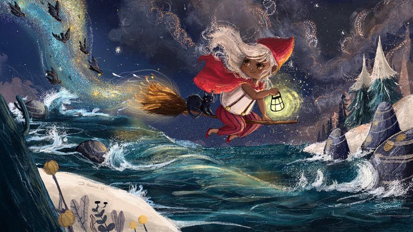 My project for course: Children’s Illustration with Procreate: Paint Magical Scenes 2