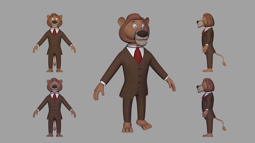 Modelo 3D de Willy Fog 3