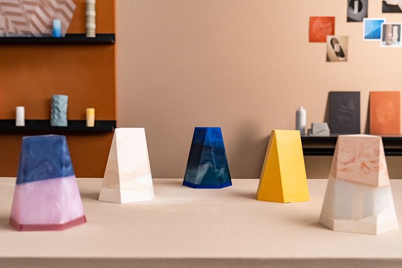 5 X DIFFERENT CASTING EFFECTS IN THE LIGHTSHADE SHAPE