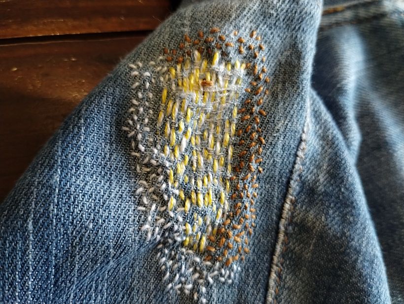 Mi proyecto del curso: Bordado: reparación de prendas 8