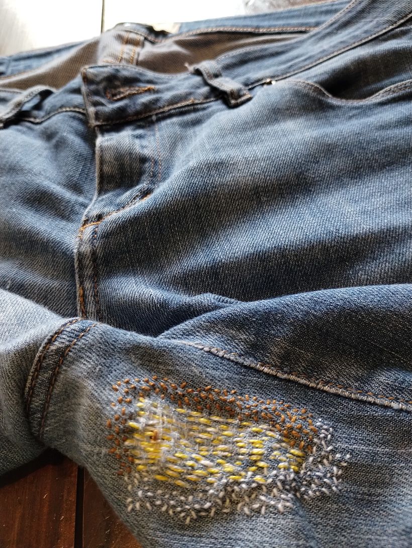 Mi proyecto del curso: Bordado: reparación de prendas 9