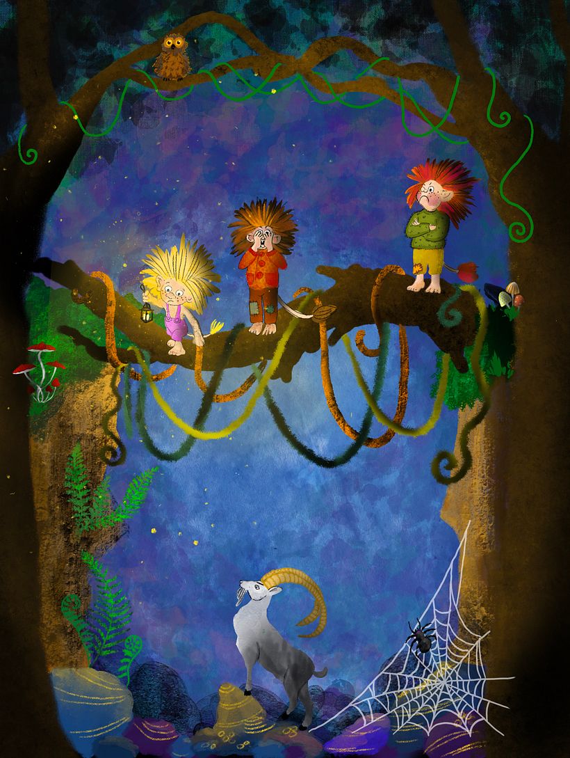 My project for course: Children’s Illustration with Procreate: Paint Magical Scenes 1