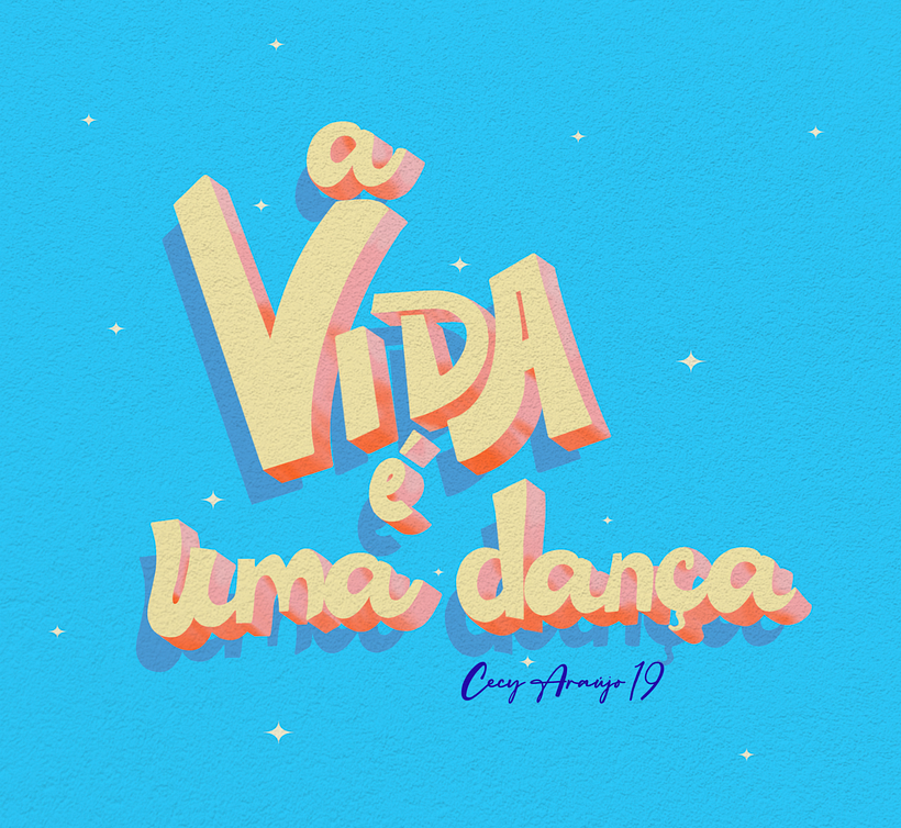 Meu projeto do curso: Introdução ao lettering com o Procreate 1