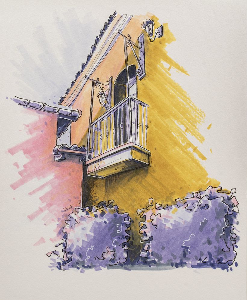 La Quinta balcony 