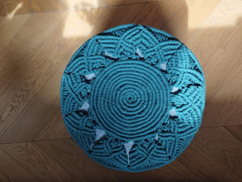 Il mio progetto del corso: Tecniche di macramè rotondo 2