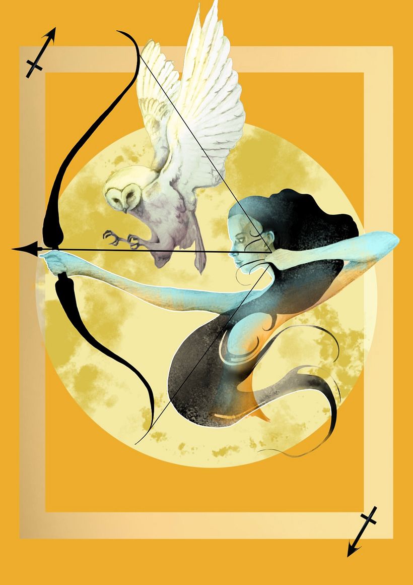 My project for course: Zodiac Illustration: Creating A Unique Series 6
