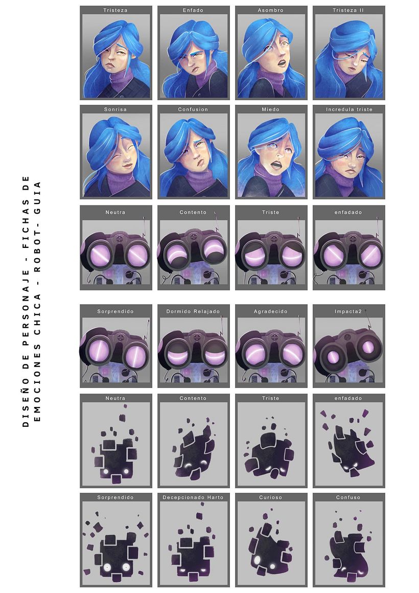 Fichas de emociones